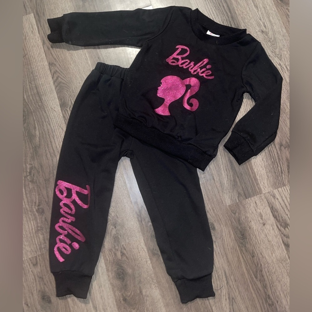 Toddler Barbie Sweatshirt Set